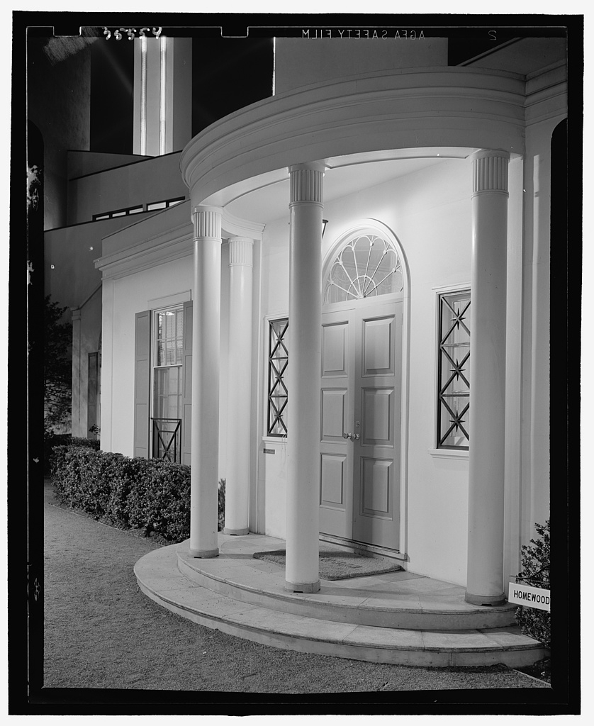 World's Fair, Good Housekeeping House. Night, entrance...
