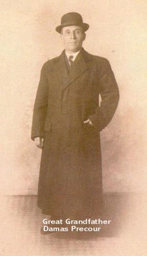 Our Great Grandfather Damas Precour