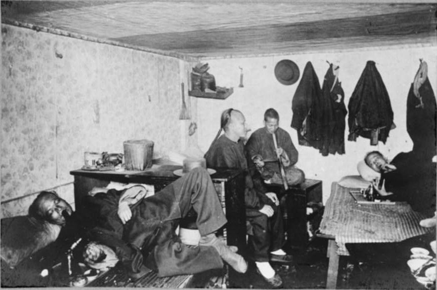 Interior of Chinese Lodging House