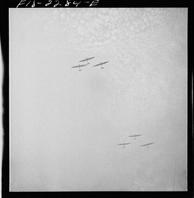 Parris Island, South Carolina. U.S. Marine Corps glider...