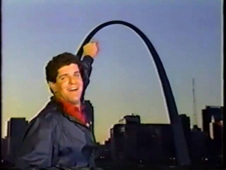 Bob Richards on KSDK Channel 5 (1987)