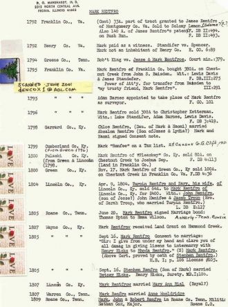 Mark Rentfro records (2of4) - D. O. Manschardt, MD