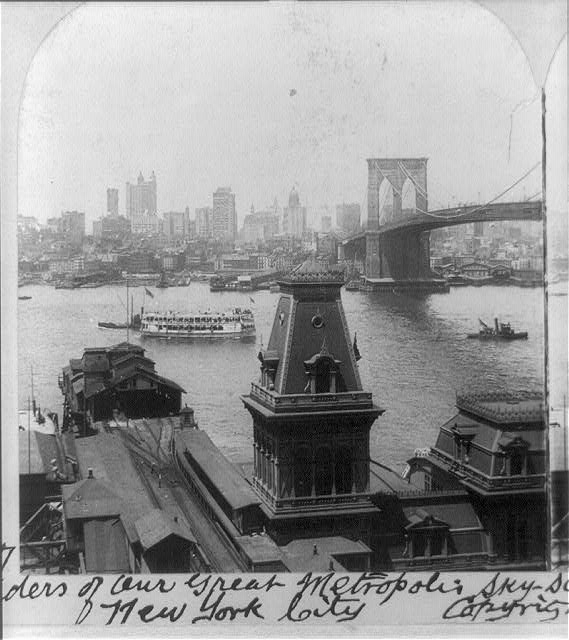 Wonders of our great metropolis, sky-scrapers and Great...