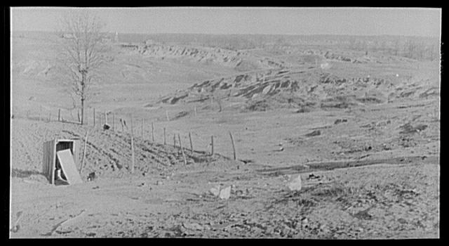 Erosion near Tupelo, Mississippi