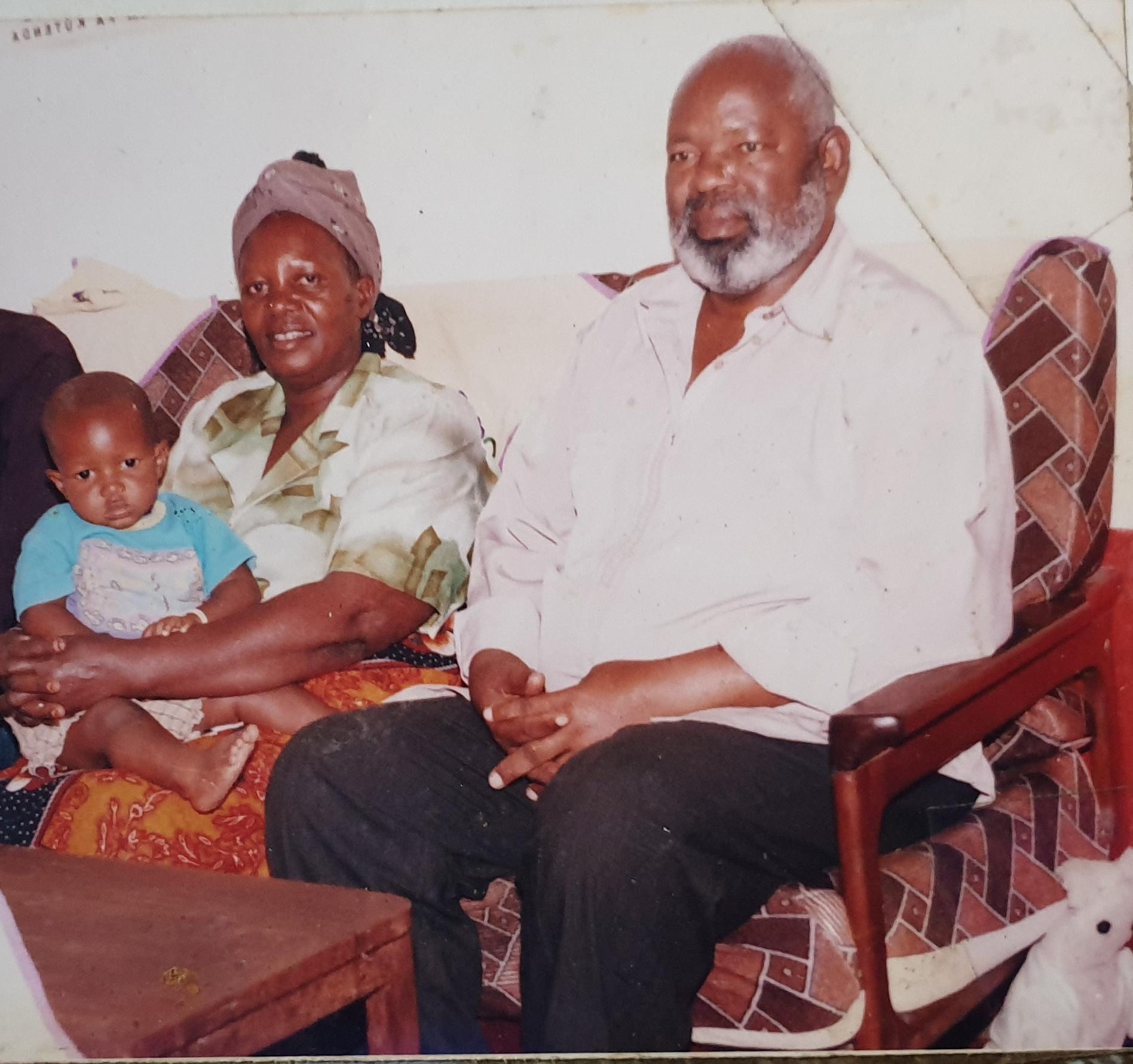 Rashid Issa Ludanga and his beautiful wife 