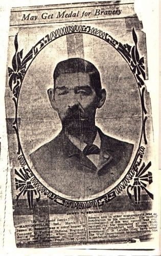 James H. Seaman, Nominated for Medal of Honor