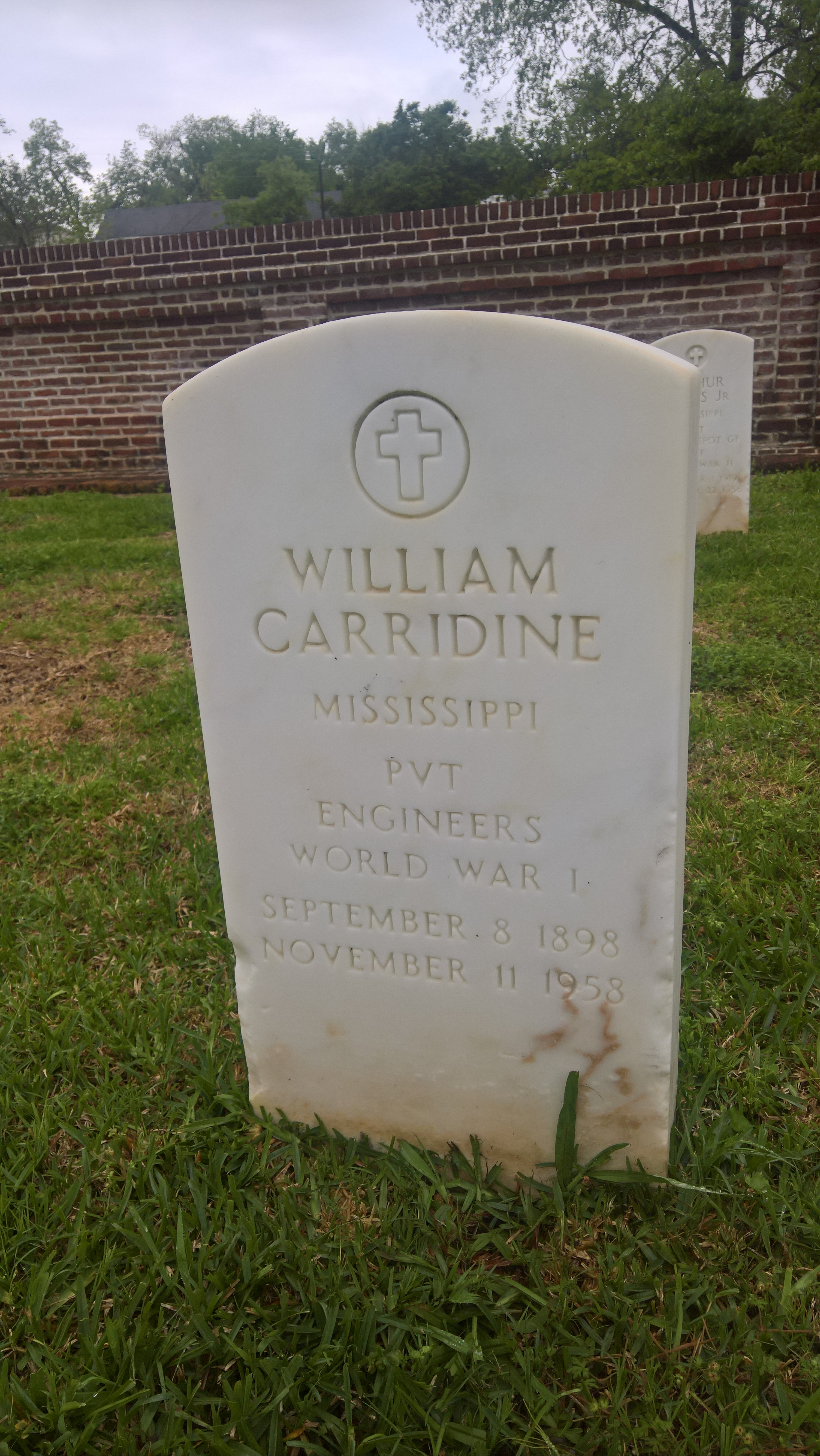 William Carridine Gravesite