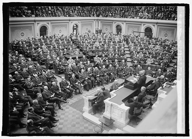 Wilson memorial exercises in House, [12/15/24]