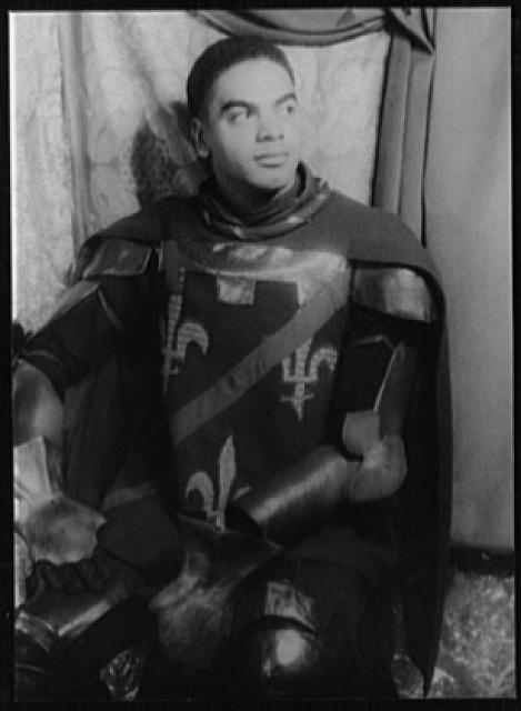 [Portrait of Earle Hyman, as Dunois in Shaw's St. Joan]