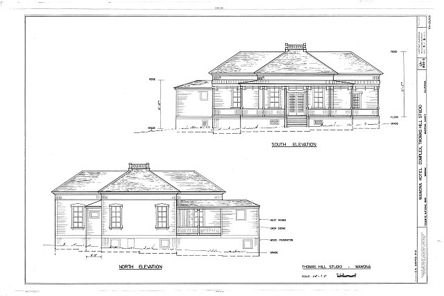 HABS CAL,22-WAWO,1-D- (sheet 4 of 5) - Wawona Hotel,...