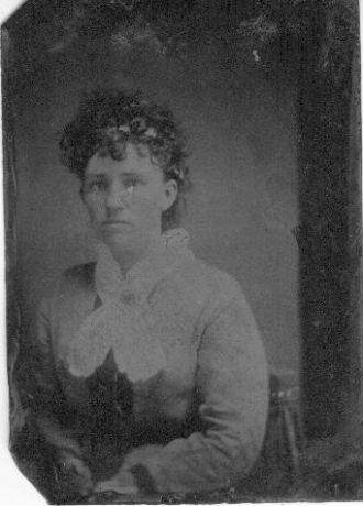 Unknown woman, late 1800's Indiana