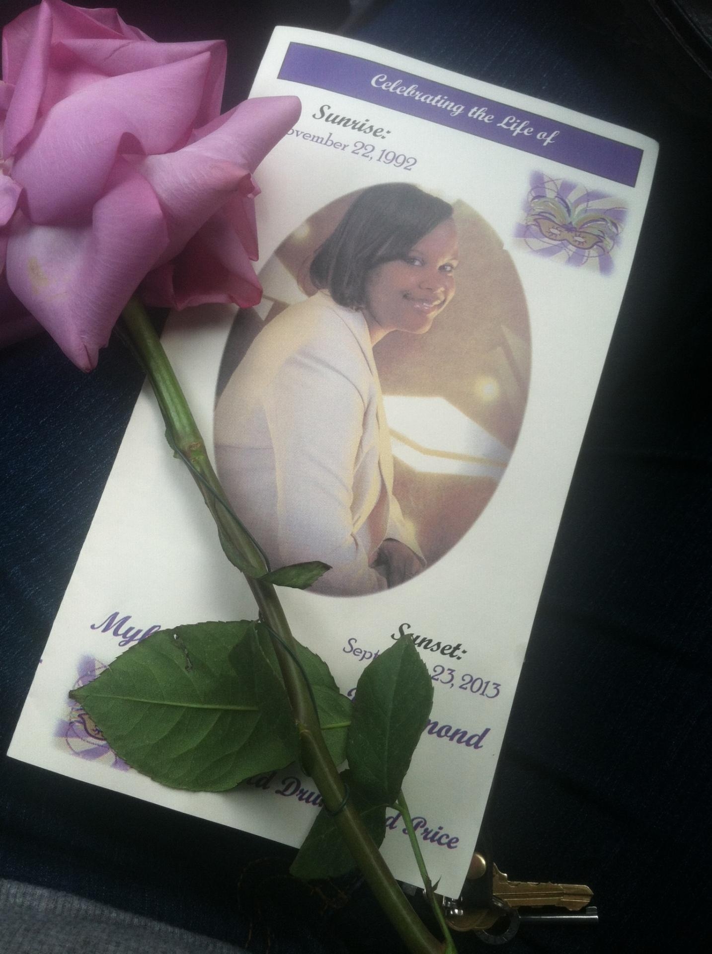 Mykeisha Michelle Drummond memorial