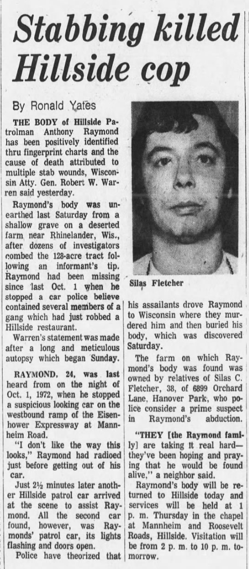 Stabbing killed Hillside cop