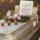 Maria Anna Baszkowska/Kronenberg Gravestone with daughter Zofia Baszkowska/Latawiec