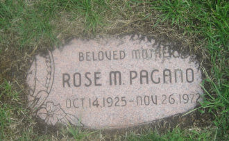 Rose M. Pagano Gravesite