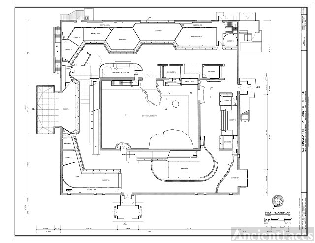 First Floor Plan - National Zoological Park, Bird House,...