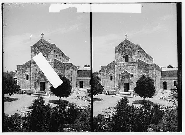 Environs of Jerusalem. Franciscan church at Emmaus