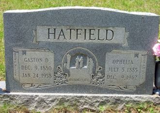 Gaston & Ophelia Maynor Hatfield, WV