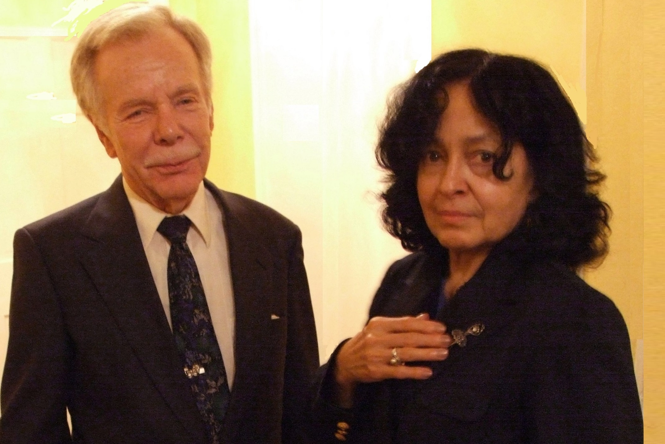 Don and his sweetheart for 33 years, Magdalena Burgos.