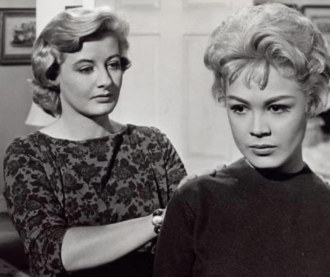 Constance Ford and Sandra Dee
