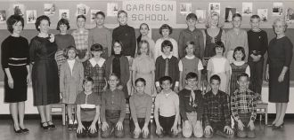 Garrison School class, 1966-67, gr 4/5, named