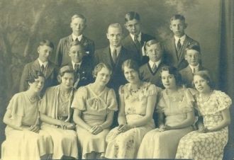 8th Graduation Billings School 1933