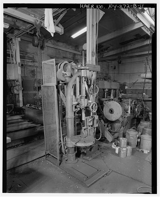 11. TOOL ROOM SHOWING 21 BUFFALO CO. VERTICAL...