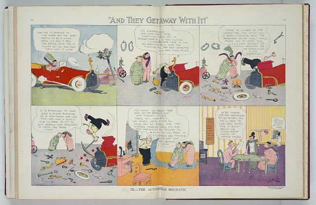 III - The automobile mechanic. "And they get away with...