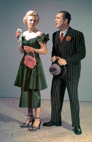 Vivian Blaine and Sam  Levene