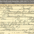 Charles J Connell--U.S., World War II Draft Cards Young Men, 1940-1947(16 feb 1942)