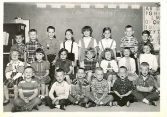 Elem. school in Lisbon Falls, ME 1963