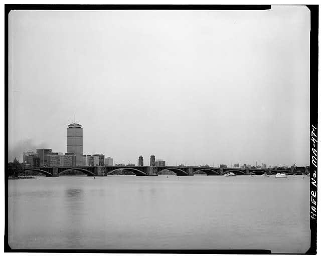 1. General view of the Longfellow Bridge - Longfellow...