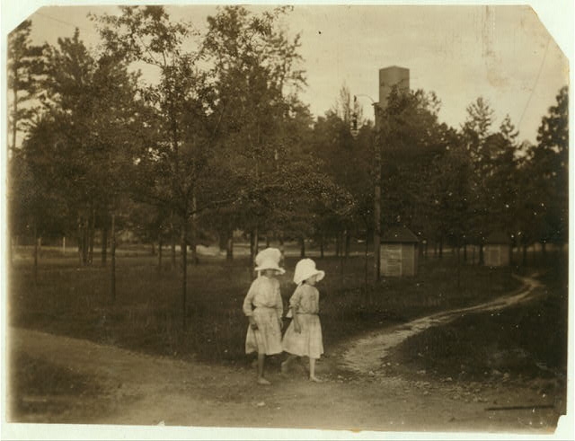 The Wilson twins going to work. Location: Belton, South...