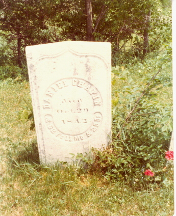 Daniel Chapin gravestone