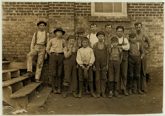 More youngsters in Newton Cotton Mills, N.C. Out of 150...
