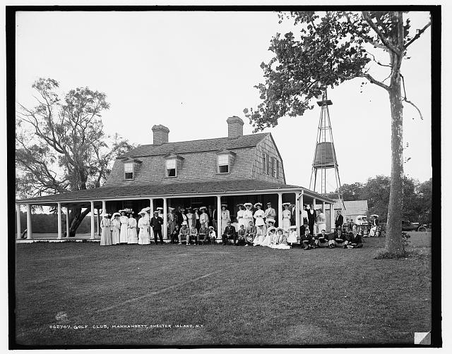 Golf club, Manhansett [i.e. Manhanset House],...