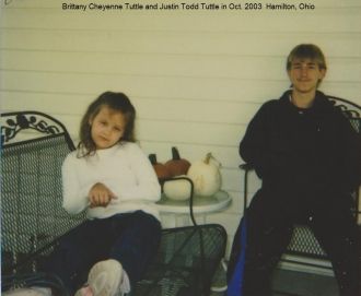 Brittany and Justin Tuttle 2003