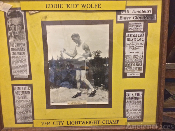 Eddie Wolfe a.k.a Eddie "Kid" Wolfe