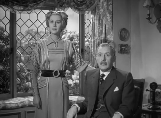 Cedric Hardwicke and Margaret Leighton