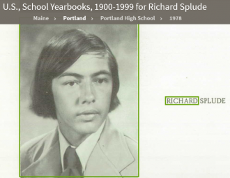 Richard Anthony Splude Sr.--U.S., School Yearbooks, 1900-1999(1978)