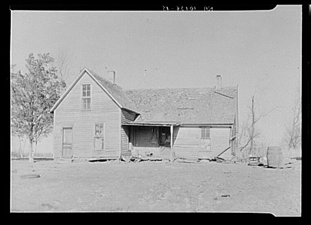 House of Ellison Parks on eighty acre farm which he rents...