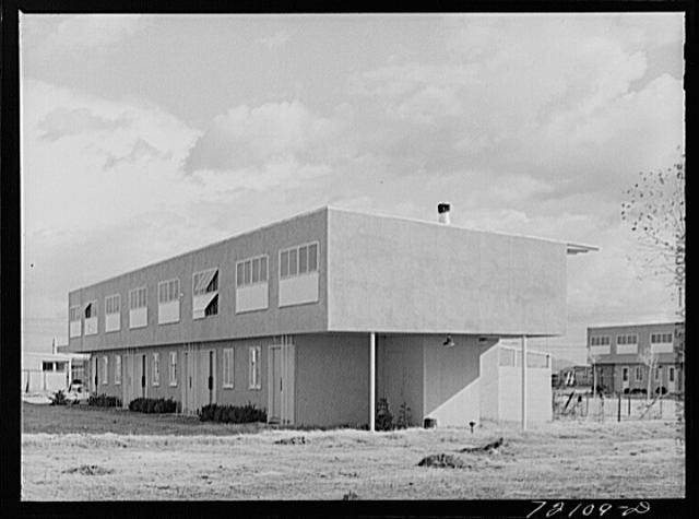 Apartments at the FSA (Farm Security Administration) farm...