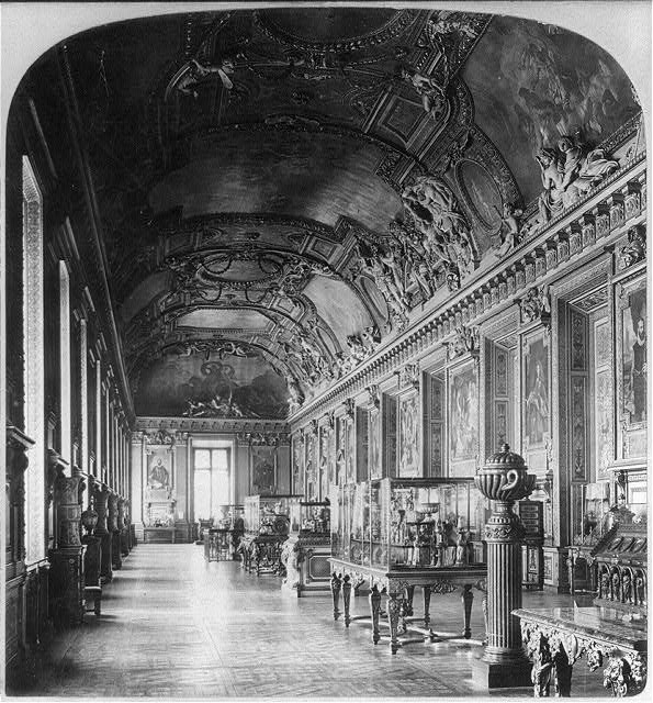 Gallery d'Apollon in the Louvre, Paris, France