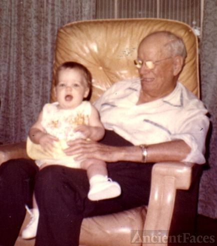 Doug Lanier with 1st great-grandaughter