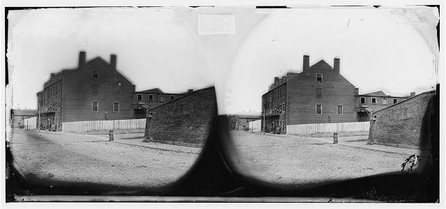 Richmond, Virginia. Castle Thunder. Warehouse used as a...