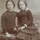 Lizzie and her twin sister Frances Alma Smith 