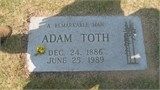 Adam Toth gravesite