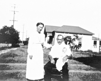 Belle Minerva (Sidnam) Chaffee with husband Ernest Alonzo Chaffee