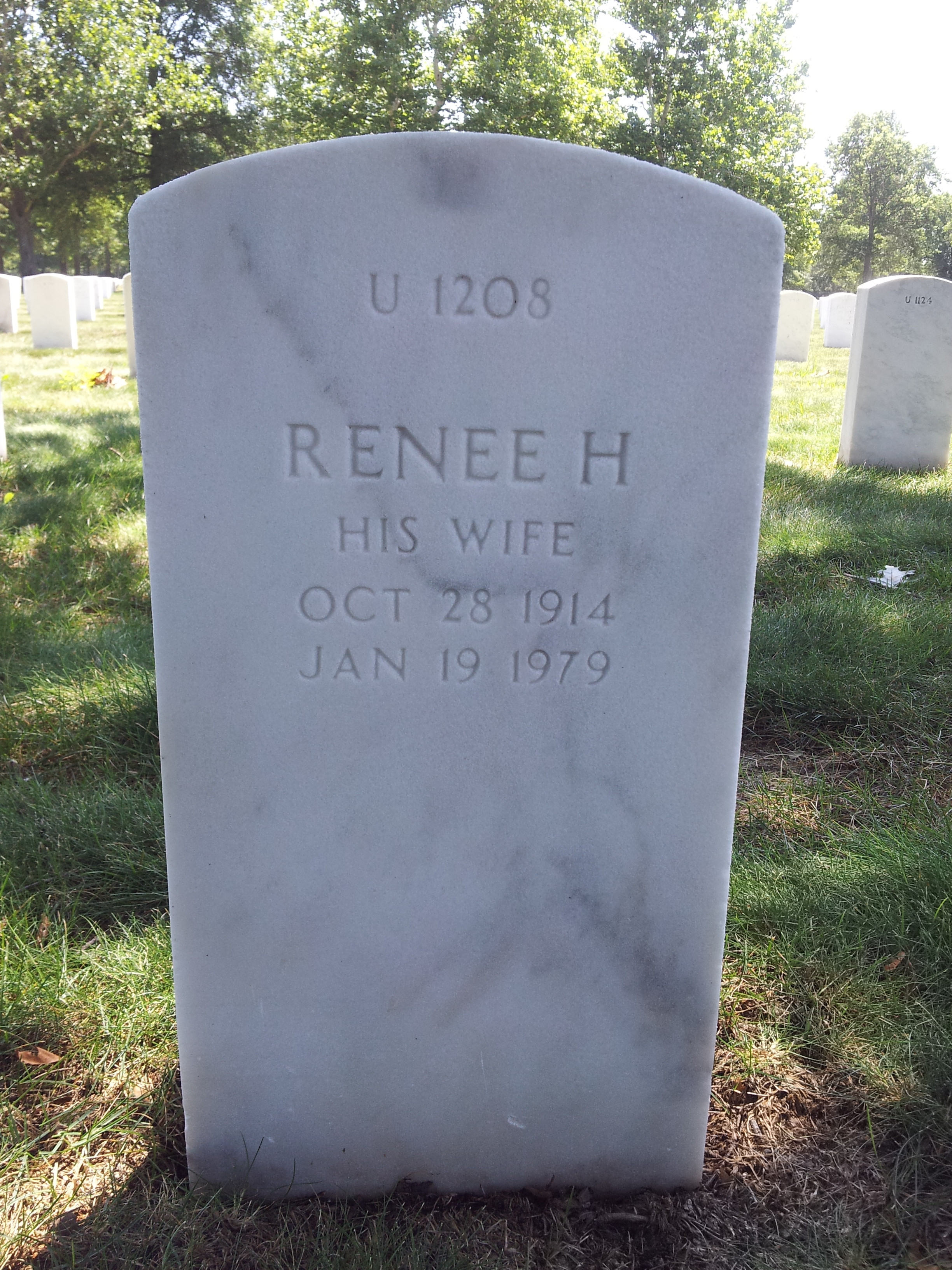 Renee H Georgette-O'Hare--GRAVESTONE 1