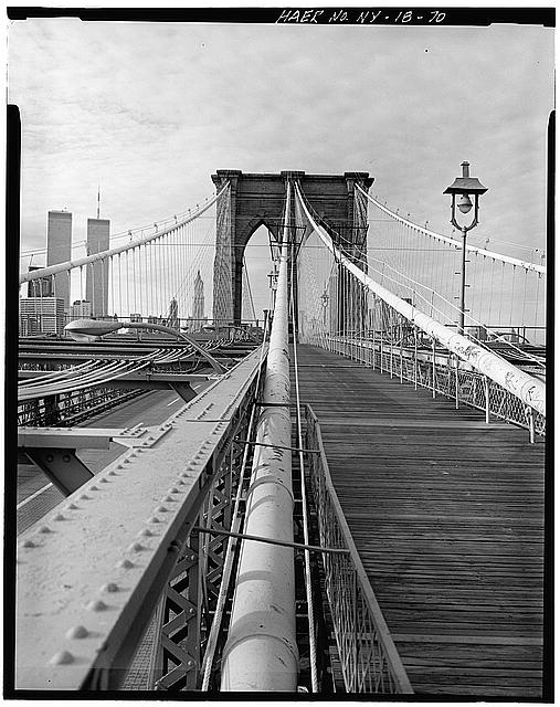 70. View from Promenade looking NW towards Manhattan up...